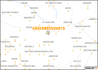 map of Kawkab as Suwayd