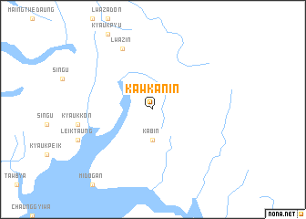 map of Kawkanin