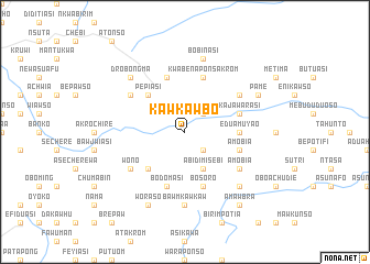 map of Kawkawbo