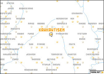 map of Kawkawtisem