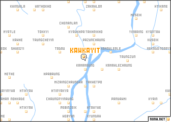 map of Kawkayit
