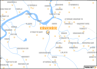 map of Kawkhaik