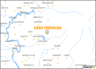 map of Kawkya-hpa-kaw