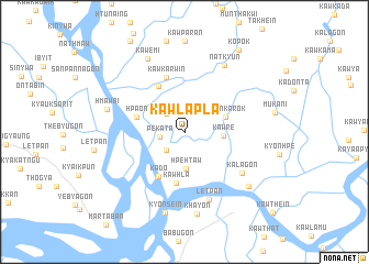 map of Kawlapla