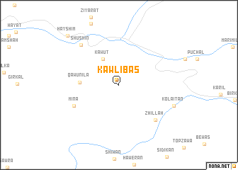 map of Kawl-ī Bas