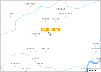 map of Kawlkāng