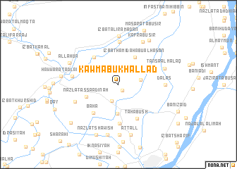 map of Kawm Abū Khallād