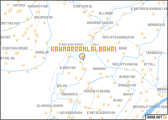 map of Kawm ar Raml al Baḩrī