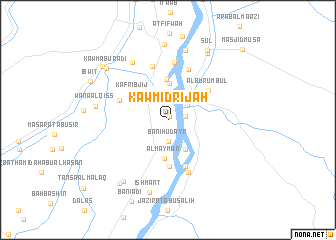 map of Kawm Idrījah