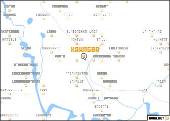 map of Kawngba