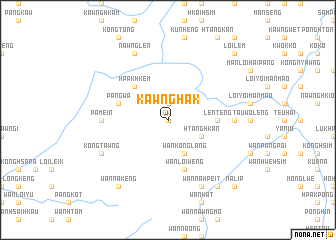 map of Kawnghāk