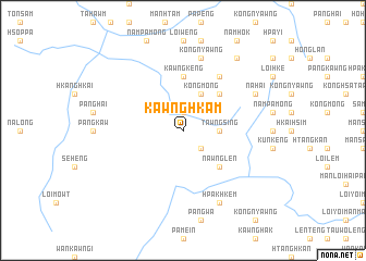 map of Kawnghkam