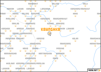 map of Kawng-hka