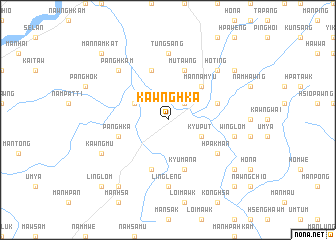 map of Kawnghka