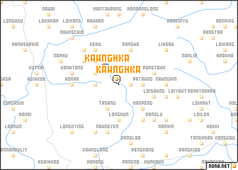 map of Kawng-hka