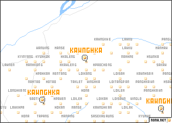 map of Kawnghka