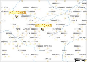 map of Kawnghka