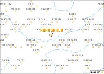 map of Kawnghkla