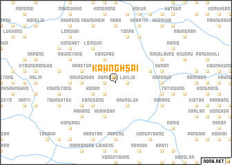 map of Kawnghsai