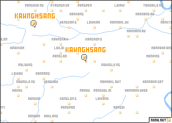 map of Kawnghsang