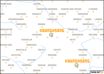 map of Kawng-hsang