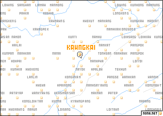 map of Kawngkai