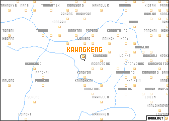 map of Kawngkeng