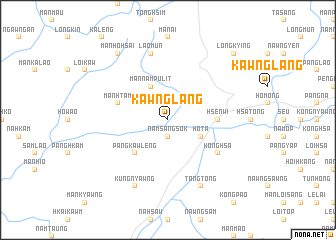 map of Kawnglang