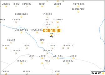 map of Kawngmai