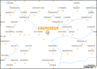 map of Kawngmeum