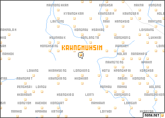 map of Kawng-mu-hsim