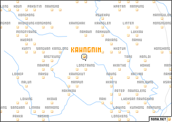map of Kawngnim