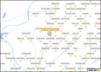 map of Kawngnim