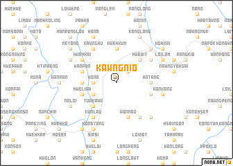 map of Kawng Nio