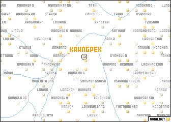 map of Kawngpek