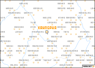 map of Kawngpwa