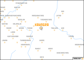 map of Kawngra