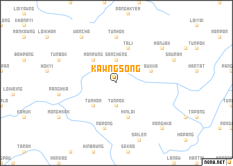 map of Kawngsong