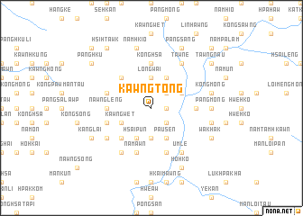 map of Kawngtöng