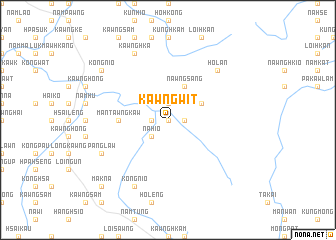 map of Kawngwit