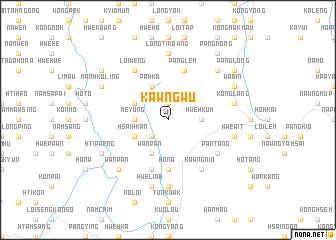 map of Kawngwū