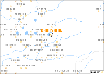 map of Kawnyaing