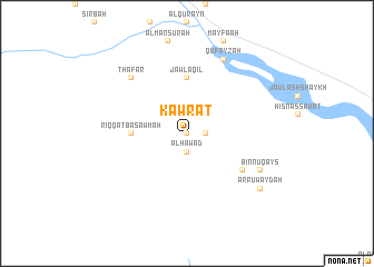 map of Kawrat