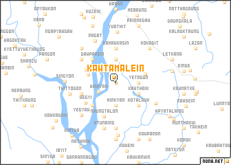 map of Kawtamalein