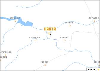 map of Kawta