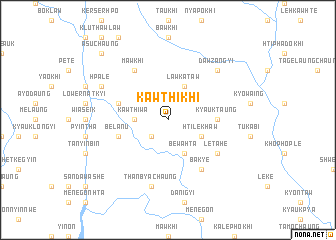 map of Kawthikhi
