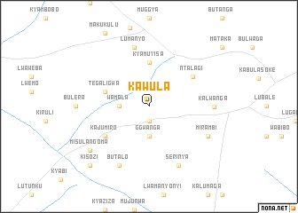 map of Kawula