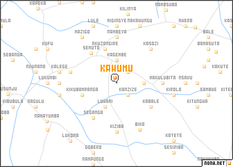 map of Kawumu