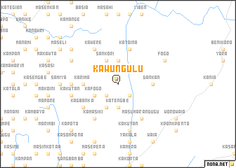 map of Kawungulu