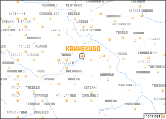 map of Kawwekudo